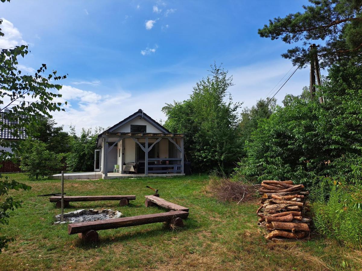 Mazury Domek Caloroczny Pelnik Gm Ostroda Jezioro Las Exterior photo